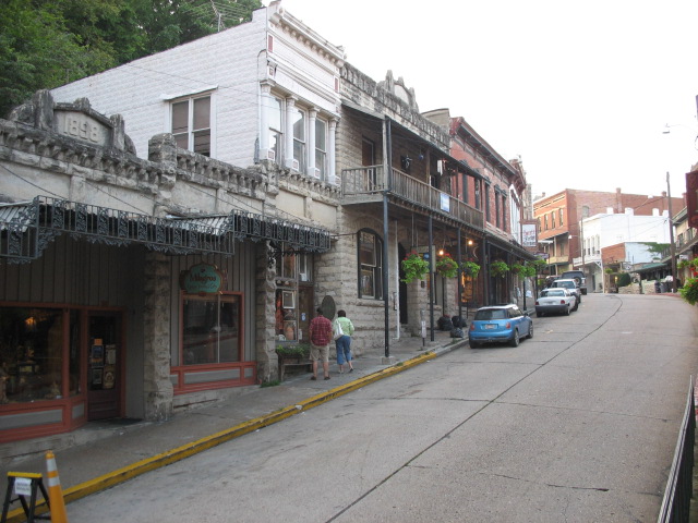 View up Spring Street