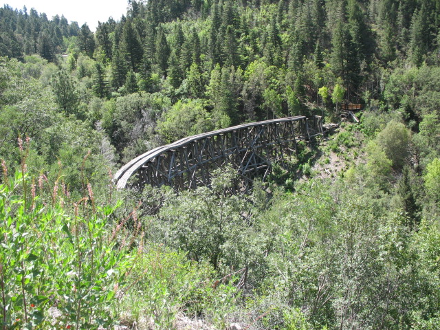 Switchback Railway trestle