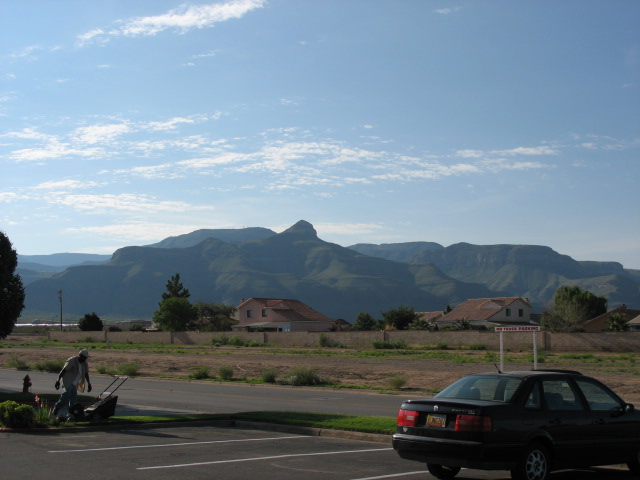 Sacramento Mountains, AM View