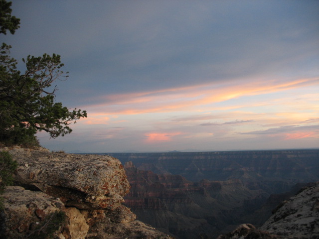 Sunset at the North Rim